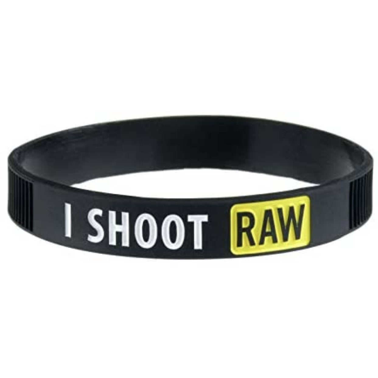 Shutterloverz I SHOOT RAW Photographer Wristband