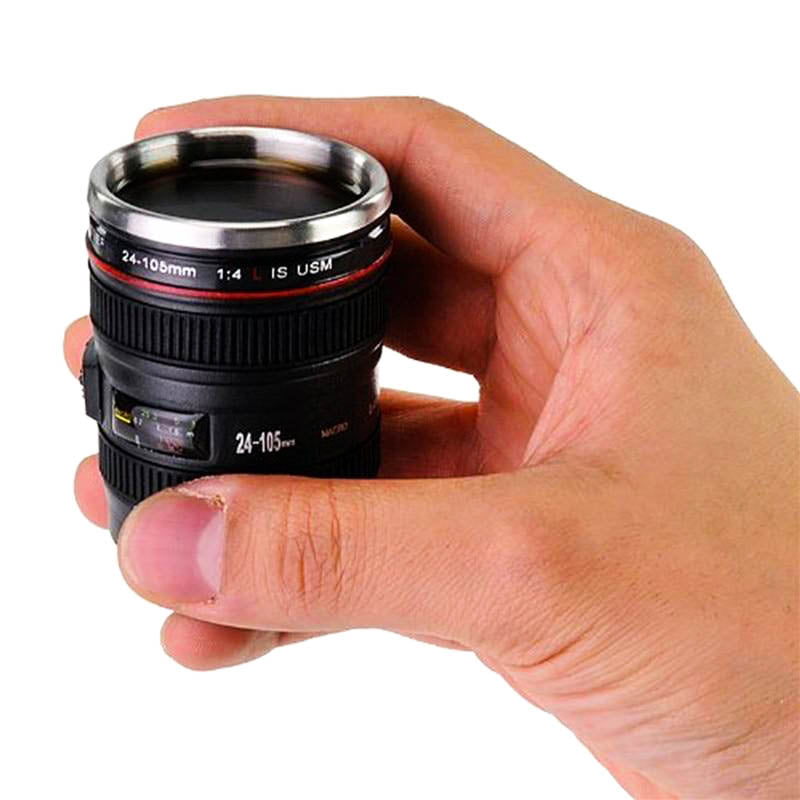 Shutterloverz Camera Lens Shot Glass Keychain