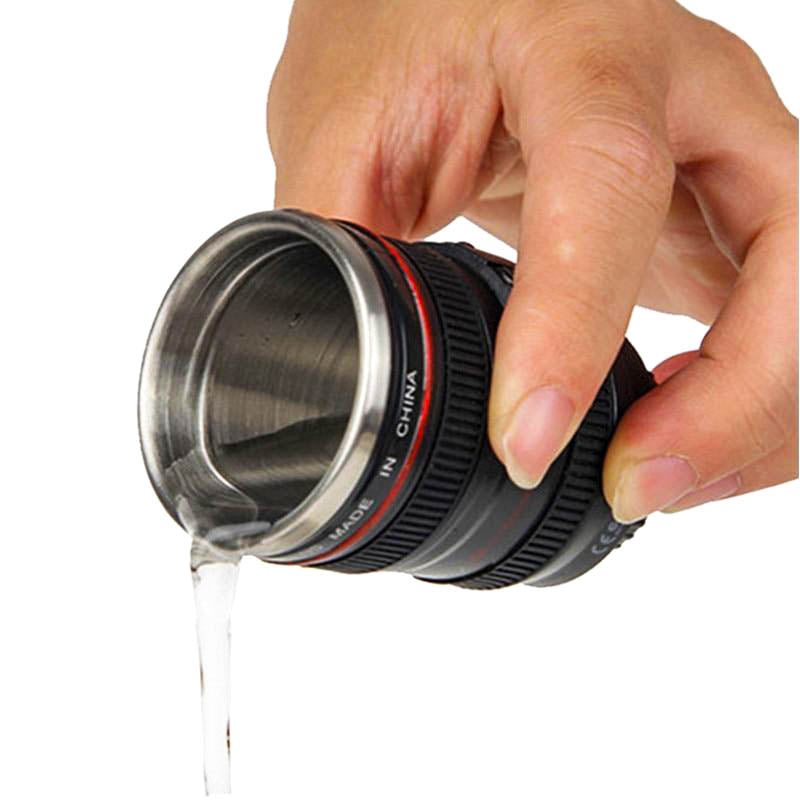 Shutterloverz Camera Lens Shot Glass Keychain