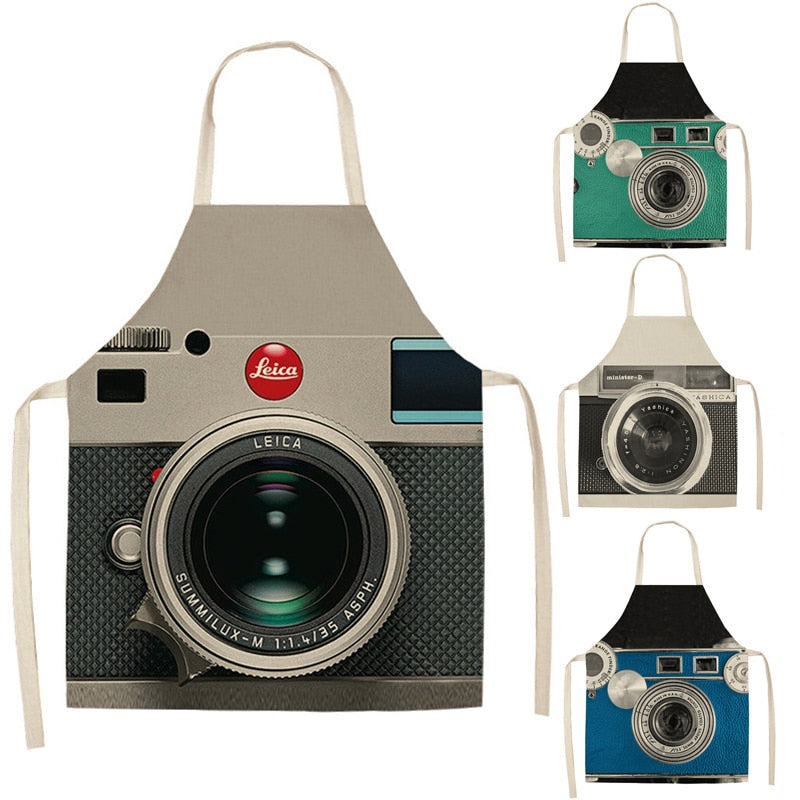 Shutterloverz Retro Camera Kitchen Aprons