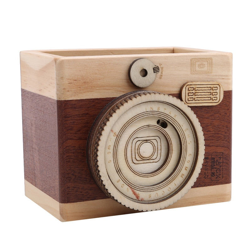 Shutterloverz Camera Inspired Pencil Holder