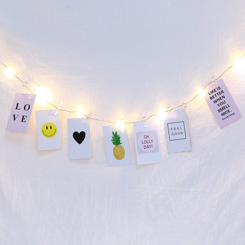 Shutterloverz Photo Clip String Lights