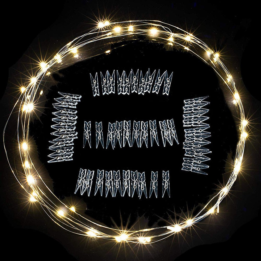 Shutterloverz Photo Clip String Lights