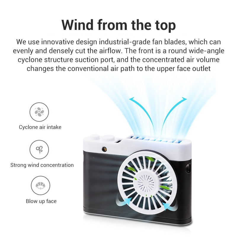 Shutterloverz Camera Inspired Portable Fan